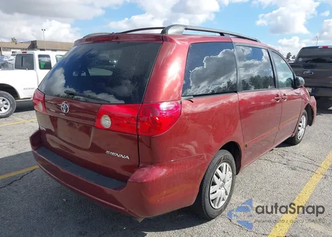 2006 Toyota Sienna Le z USA, uszkodzony, nr VIN 5TDZA23C46S392718